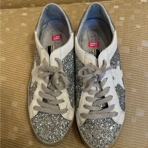 Silver Shu Shop Sneakers